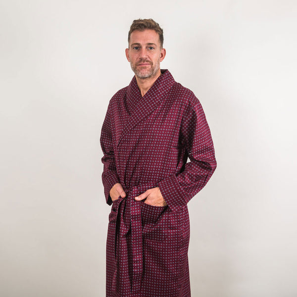 cabano Somax Dressing Gown Westminister W R Wine