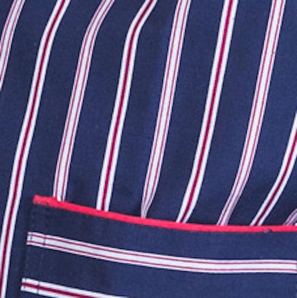 Cabano Somax Seville Cotton Striped Pyjamas K Navy