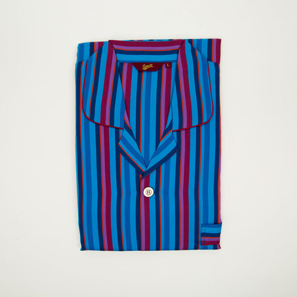 Cabano Somax Seville Striped Pyjamas T K Turquoise