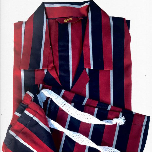 Cabano Somax Striped Pyjamas Cjs30 Rt K Red