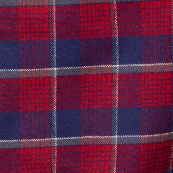 Cabano Somax Tartan Dressing Gown Ms29 R K Red