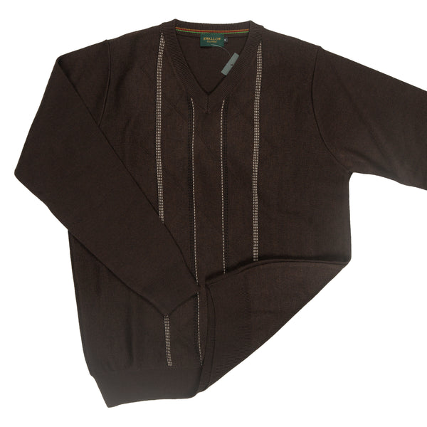 cabano Swallow Swallow V-Neck Aw2013 R Brown