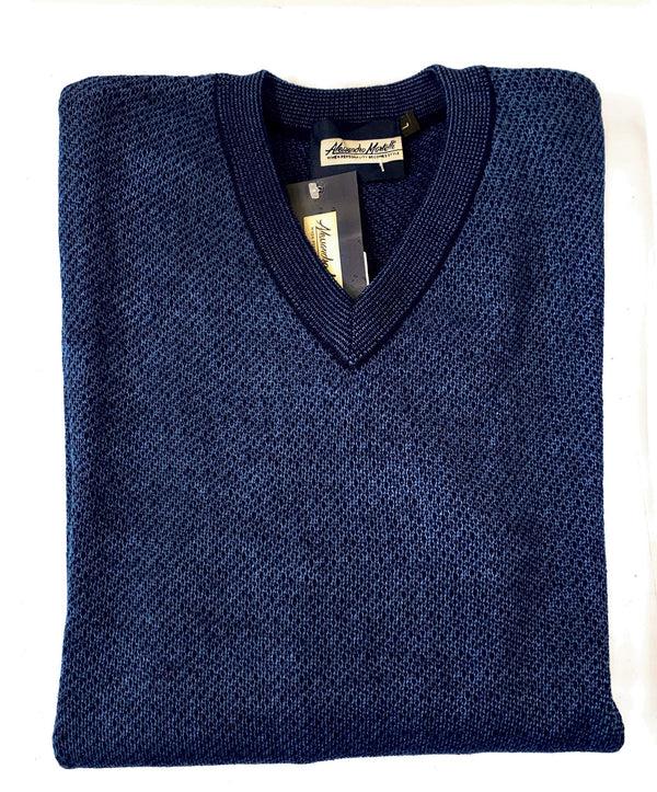 cabano Swallow V-Neck Jumper 2200 R Blue