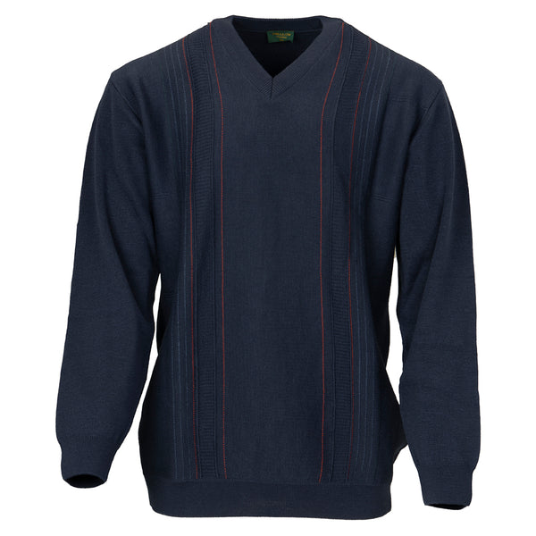 cabano Swallow V-Neck Jumper 2304 Db K Dark Blue