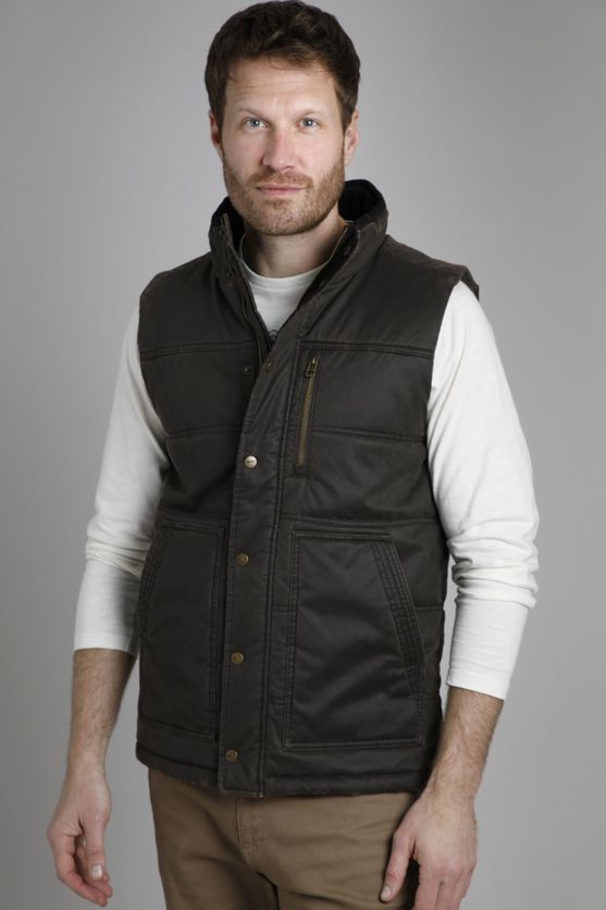 cabano Weird Fish Blayney Gilet R Brown