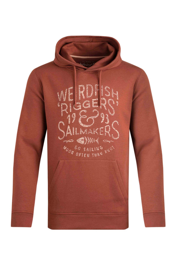 cabano Weird Fish Bryant Hoody R K Red