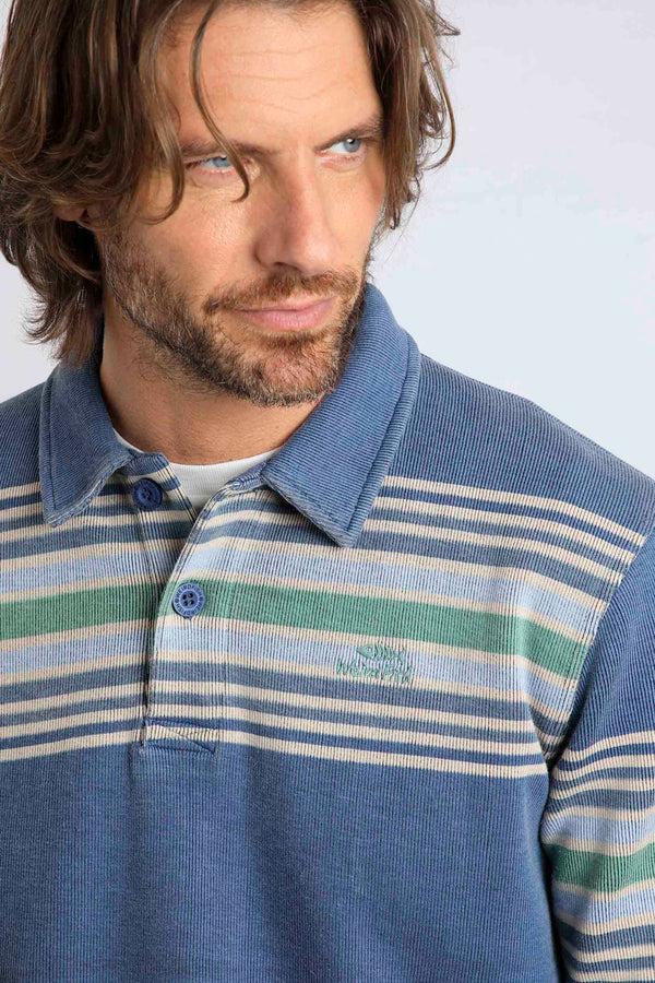 Cabano Weird Fish Caudale Polo Sweatshirt R Blue
