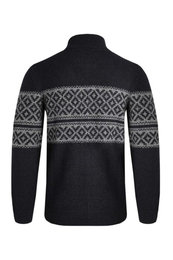 Cabano Weird Fish Donny 1/4 Zip Jumper N R Navy