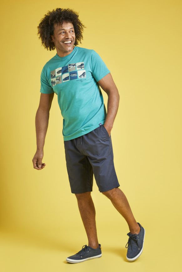 Cabano Weird Fish Fish Anatomy Eco T-Shirt R Green