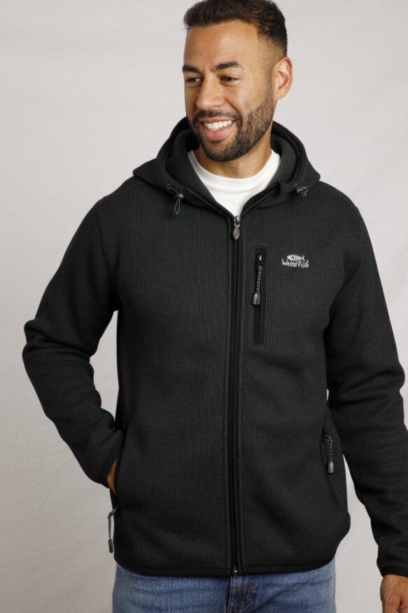 cabano Weird Fish Lockie Hoody Bk K Black