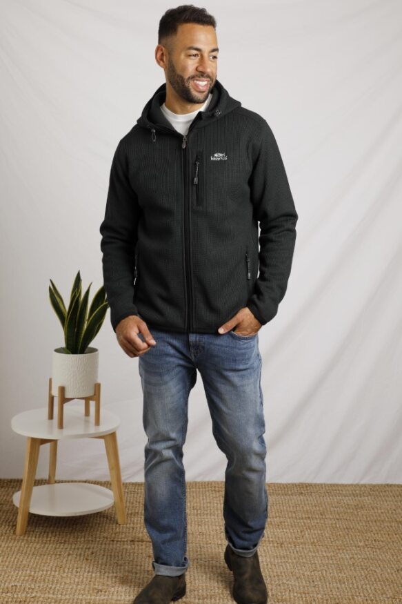 Cabano Weird Fish Lockie Hoody Bk R Black