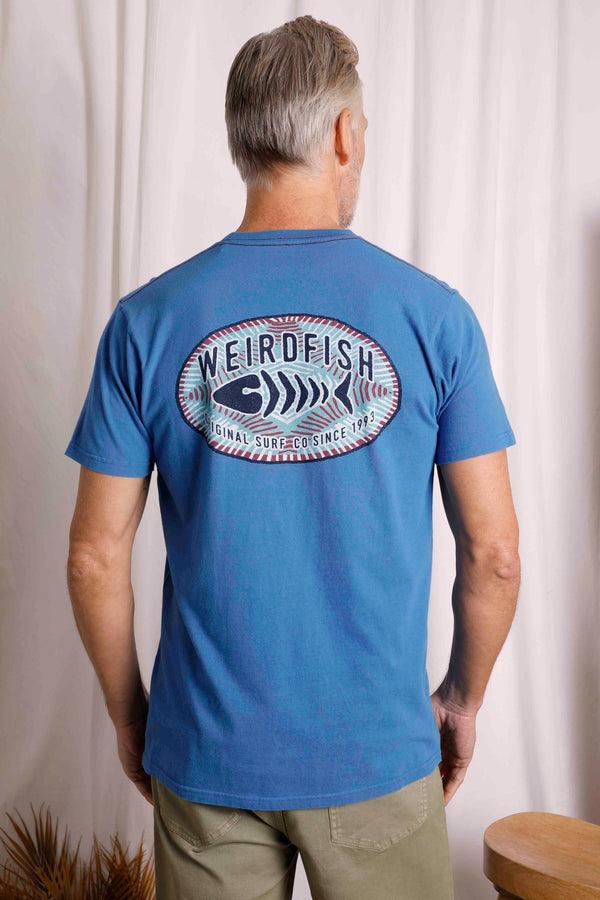 Cabano Weird Fish Original Surf T-Shirt B R Blue