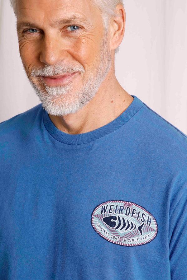 Cabano Weird Fish Original Surf T-Shirt B R Blue
