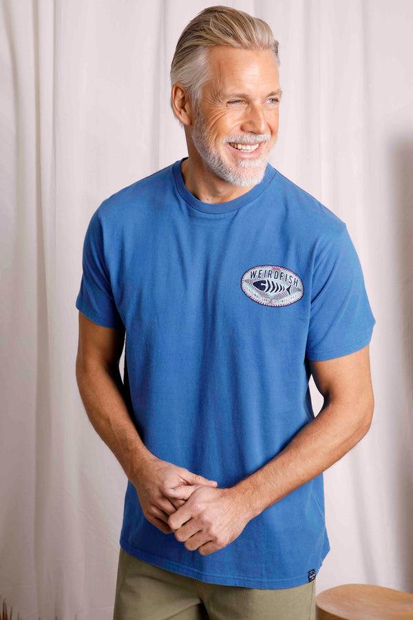 cabano Weird Fish Original Surf T-Shirt B R Blue