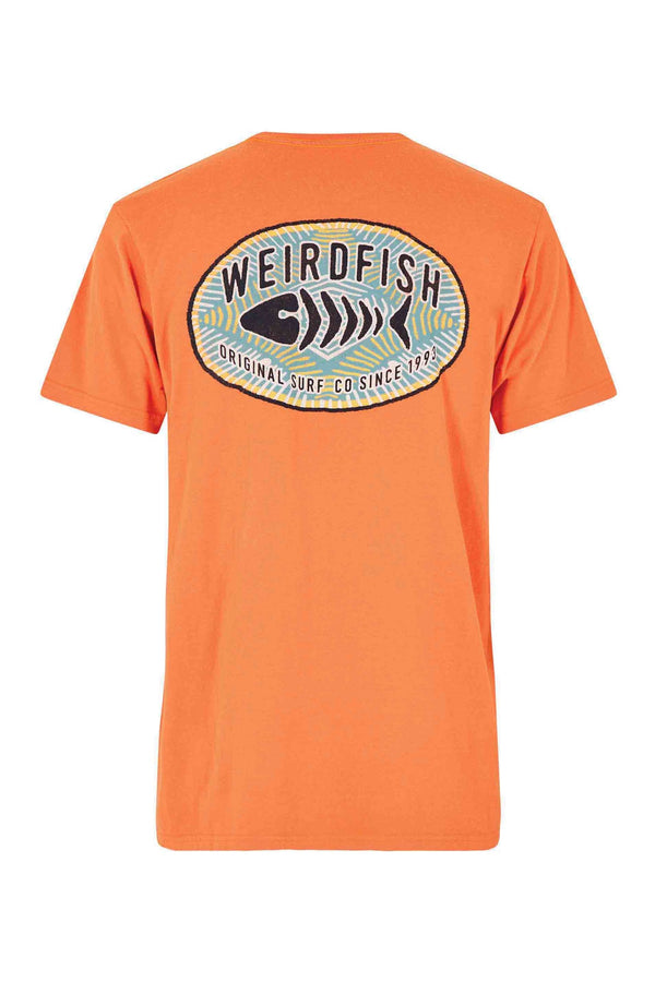 Cabano Weird Fish Original Surf T-Shirt O K Orange