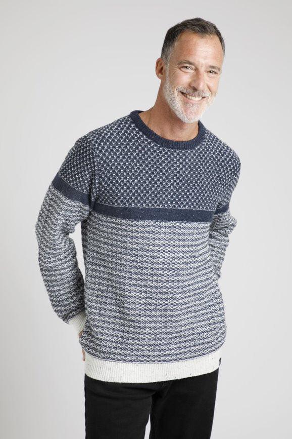 cabano Weird Fish Ralph Round Neck Jumper R Blue