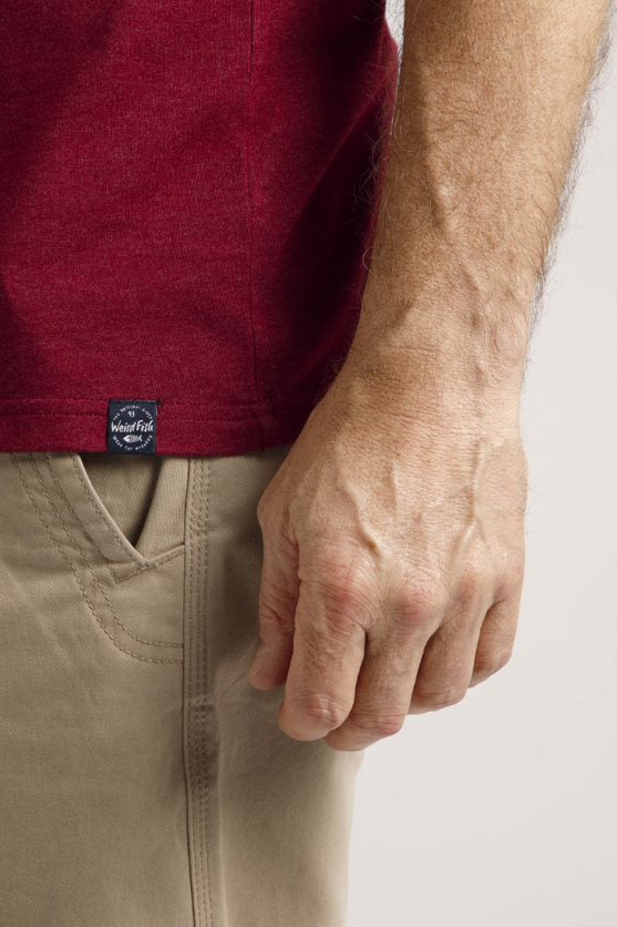 Cabano Weird Fish Skeleton Eco T-Shirt R Dark Red