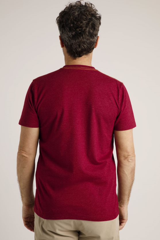 Cabano Weird Fish Skeleton Eco T-Shirt R Dark Red