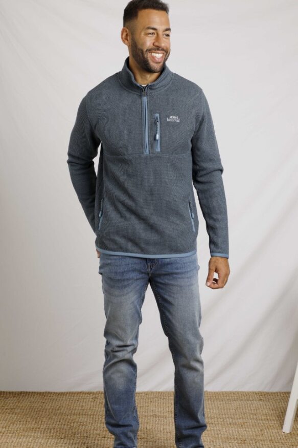 Cabano Weird Fish Turlock Fleece B R Blue