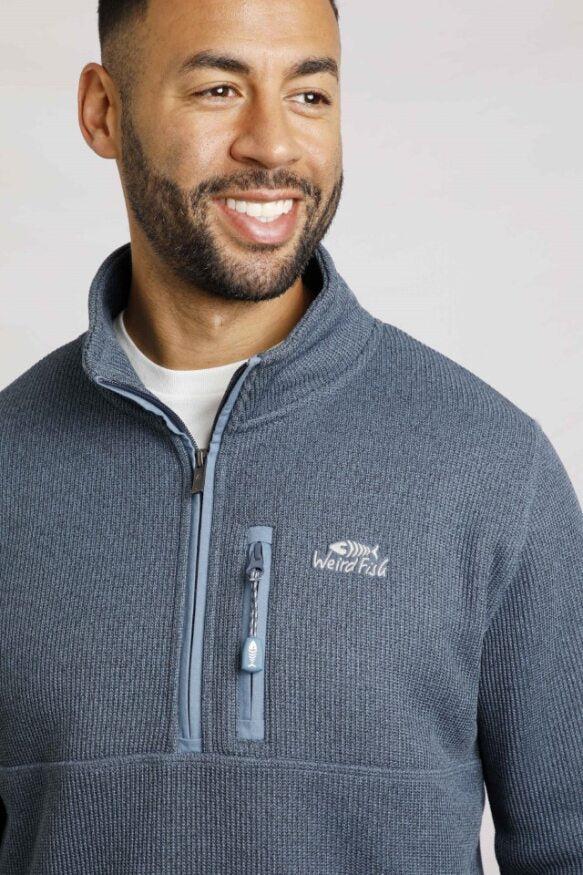 Cabano Weird Fish Turlock Fleece B R Blue