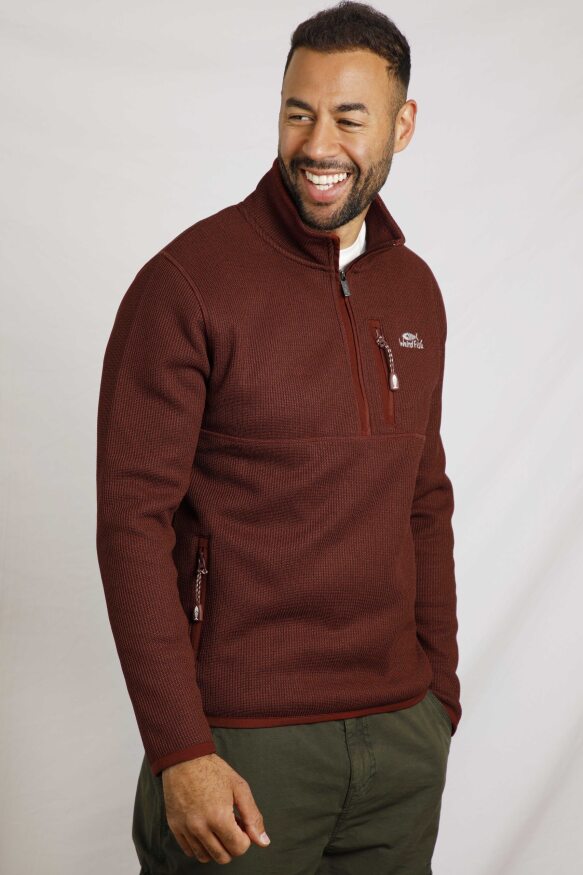 cabano Weird Fish Turlock Fleece O R Orange