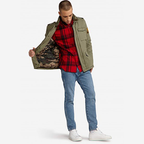 Cabano Wrangler 3/4 Length Field Jacket R Green