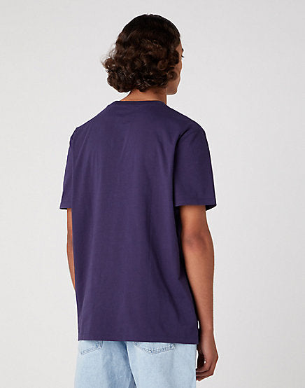 Cabano Wrangler Branded Eclipse T-Shirt K Navy
