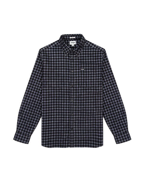 Cabano Wrangler Check Shirt 24Aw02 K Black