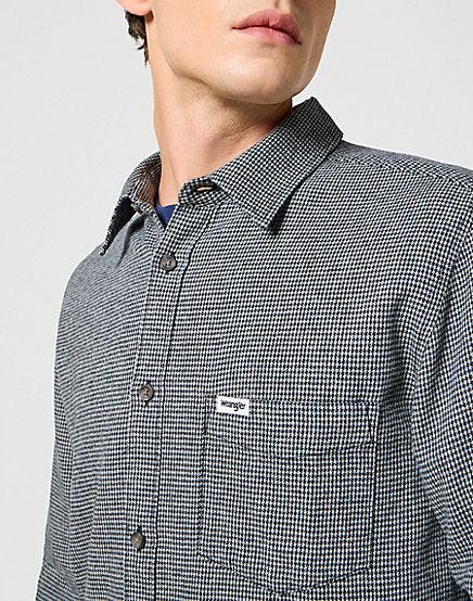 Cabano Wrangler Flannel Shirt 7253 Dg K Dark Grey