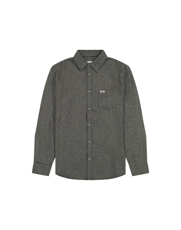 cabano Wrangler Flannel Shirt 7253 Dg R Dark Grey