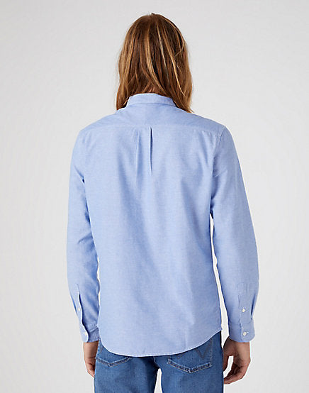 Cabano Wrangler Grandad Shirt Bmx50 K Blue