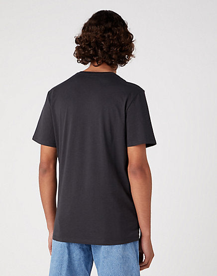 Cabano Wrangler Graphic T-Shirt Faded 751 R Black