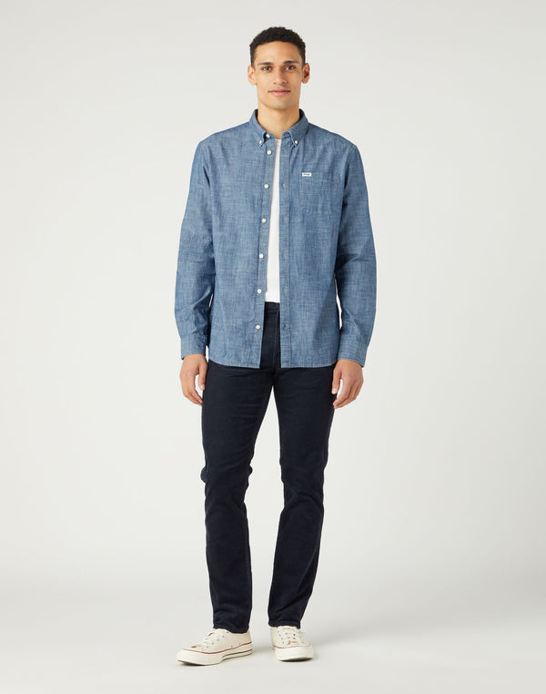 Cabano Wrangler Greensboro Cord Jeans R Navy