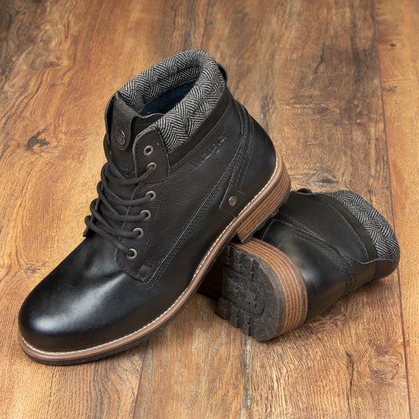 cabano Wrangler Hill Men High Boots 3044 D R Black