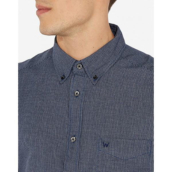cabano Wrangler Navy Button Down Shirt R Navy