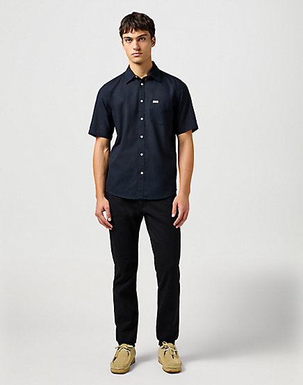 Cabano Wrangler One Pocket Shirt 362 Bk K Black