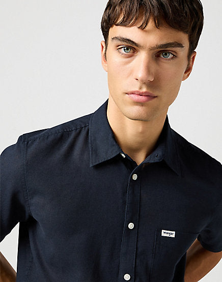 cabano Wrangler One Pocket Shirt 362 Bk K Black