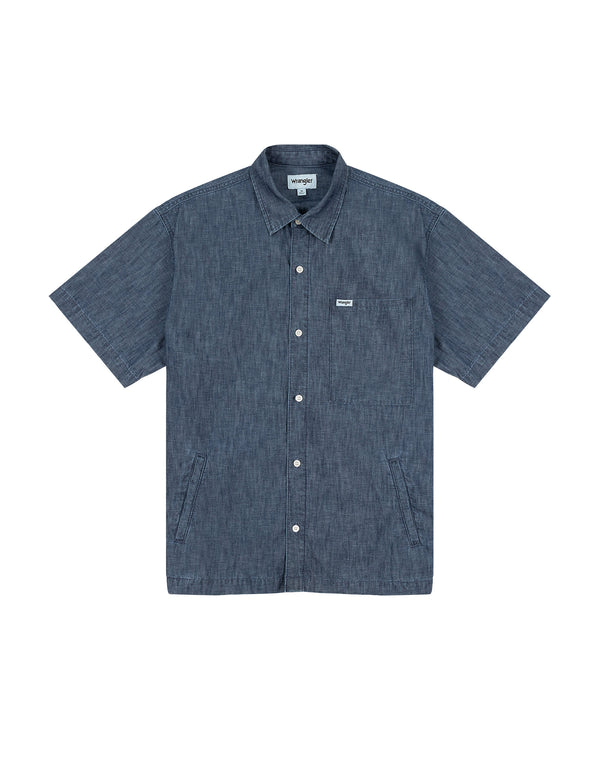 Cabano Wrangler Shacket Shirt Nxx R Dark Blue