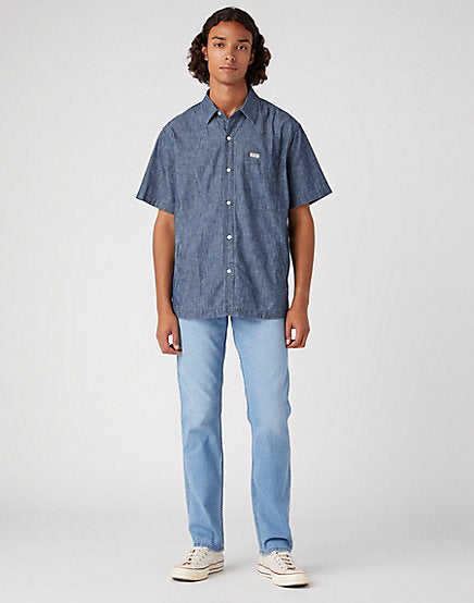Cabano Wrangler Shacket Shirt Nxx R Dark Blue