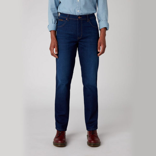 Cabano Wrangler Texas Dark Blue Jeans R Dark Blue