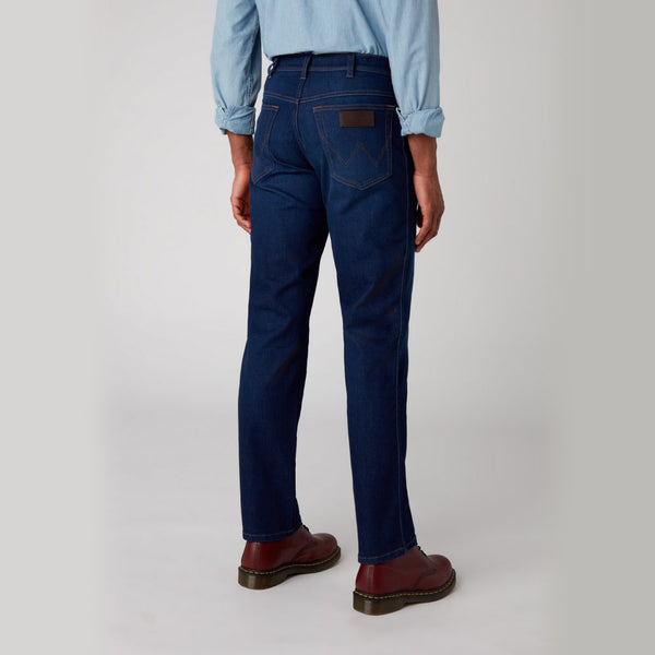 Cabano Wrangler Texas Dark Blue Jeans R Dark Blue