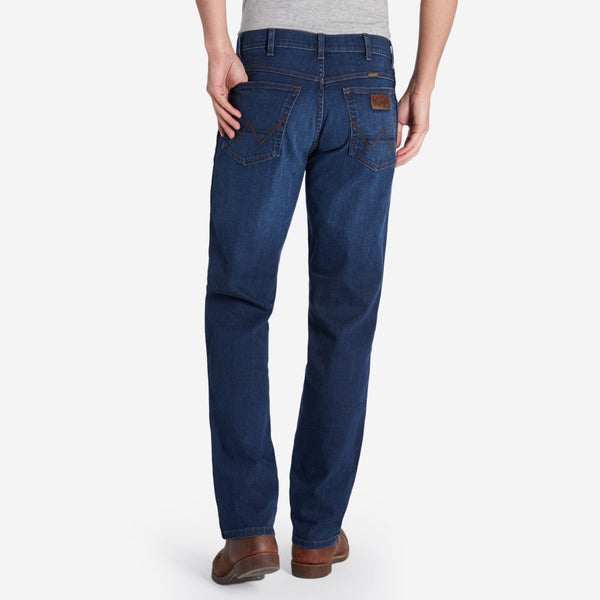 Cabano Wrangler Texas Darkstone Jeans R Dark Blue