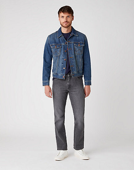 Cabano Wrangler Texas Dusty Granite Jeans R Grey