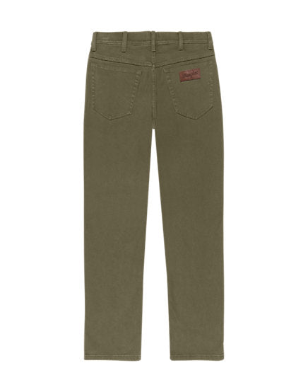 Cabano Wrangler Texas Military Green Jeans R Green