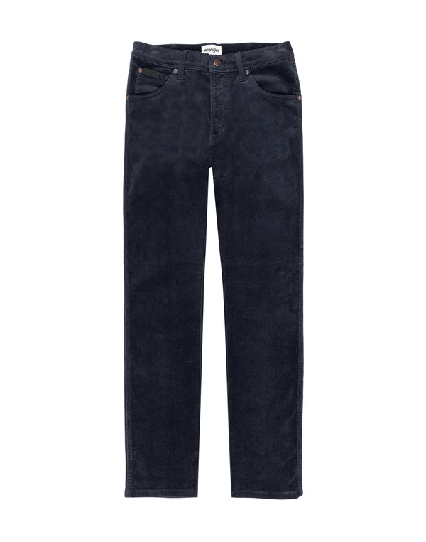cabano Wrangler Texas Slim Navy Cord Jeans K Navy