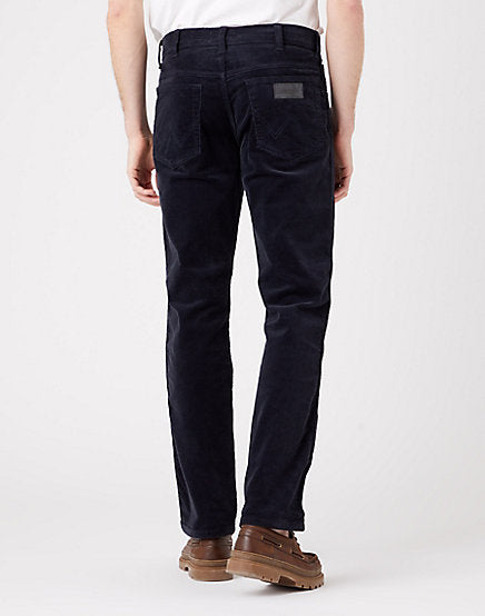 Cabano Wrangler Texas Slim Navy Cord Jeans R Navy