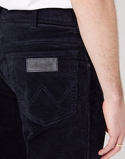 Cabano Wrangler Texas Slim Navy Cord Jeans R Navy