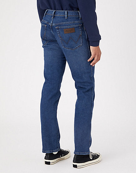 Cabano Wrangler Texas The Rock Jeans R Mid Blue