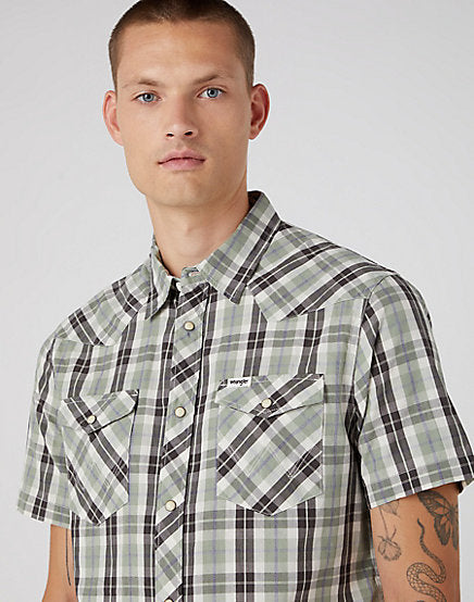 cabano Wrangler Western Shirt Hst K Black