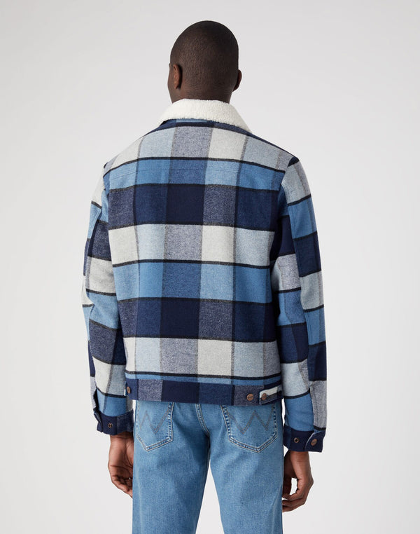 cabano Wrangler Wool Trucker Jacket 1091 K Blue